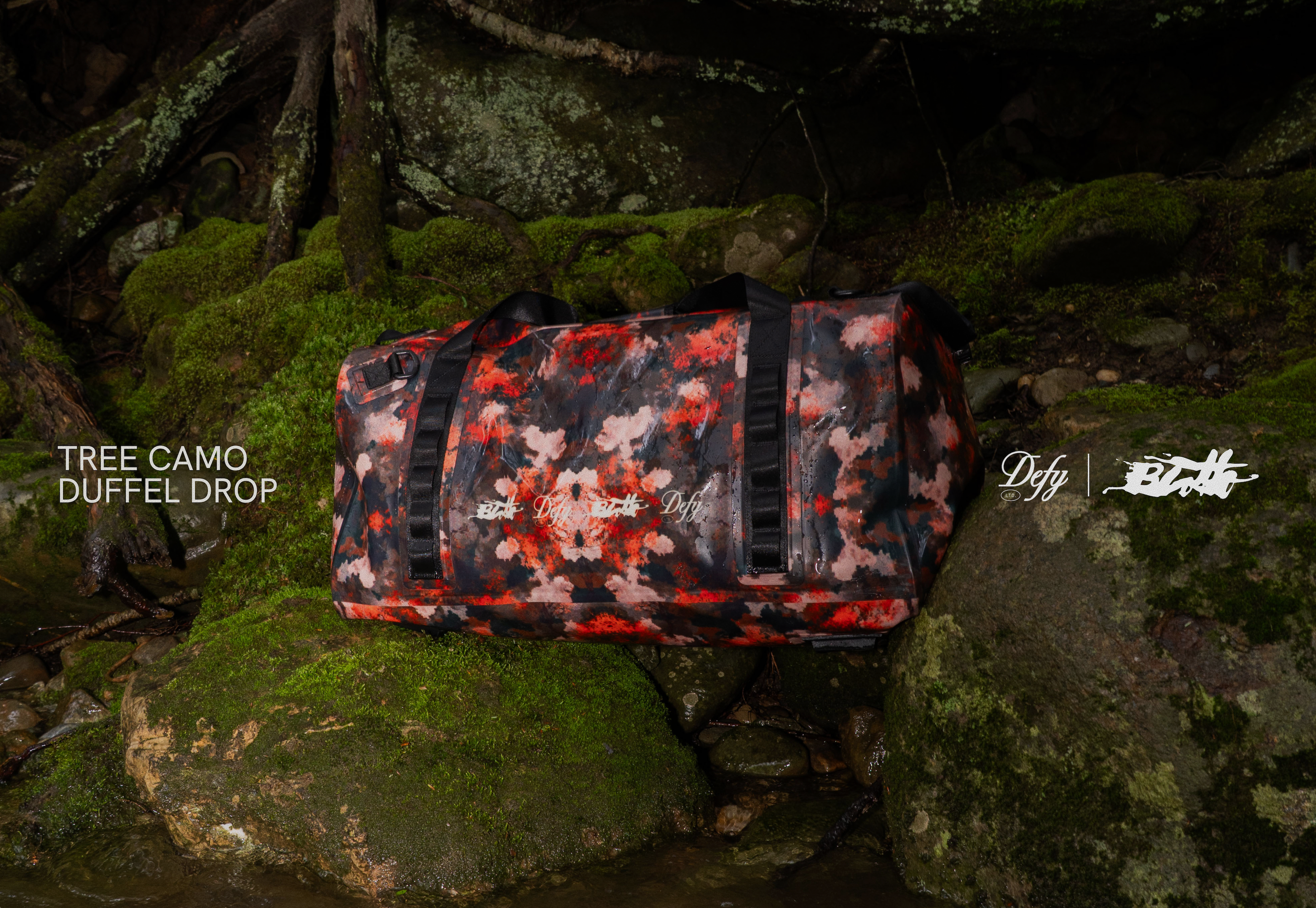 Defy LTD X Blotto - Tree Camo Duffel