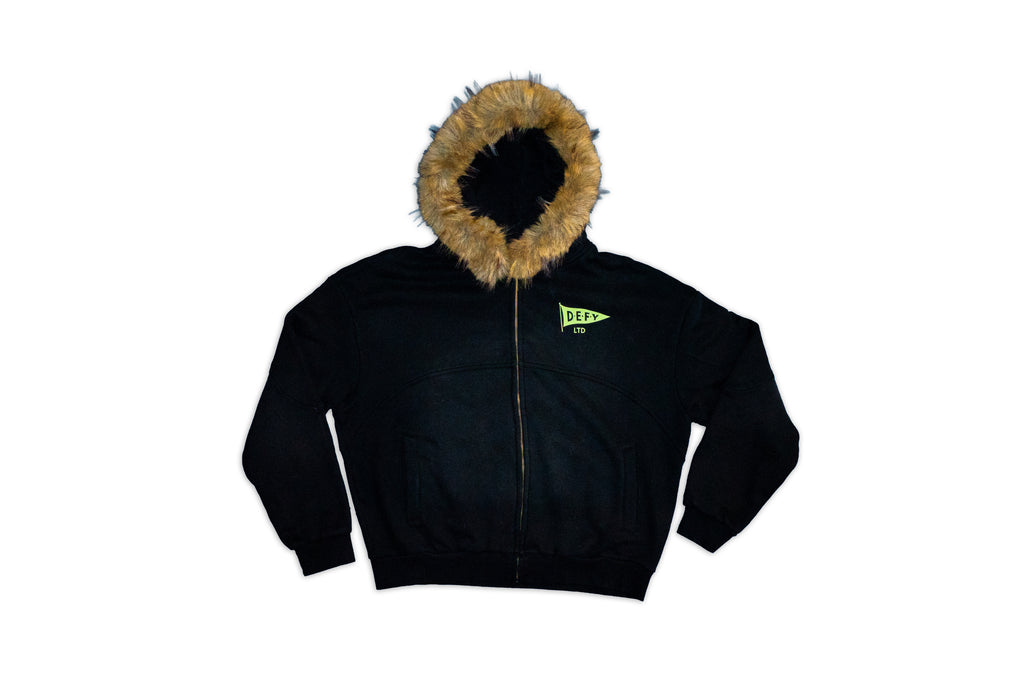 Grays Ferry—  Detachable Fur Hoodie