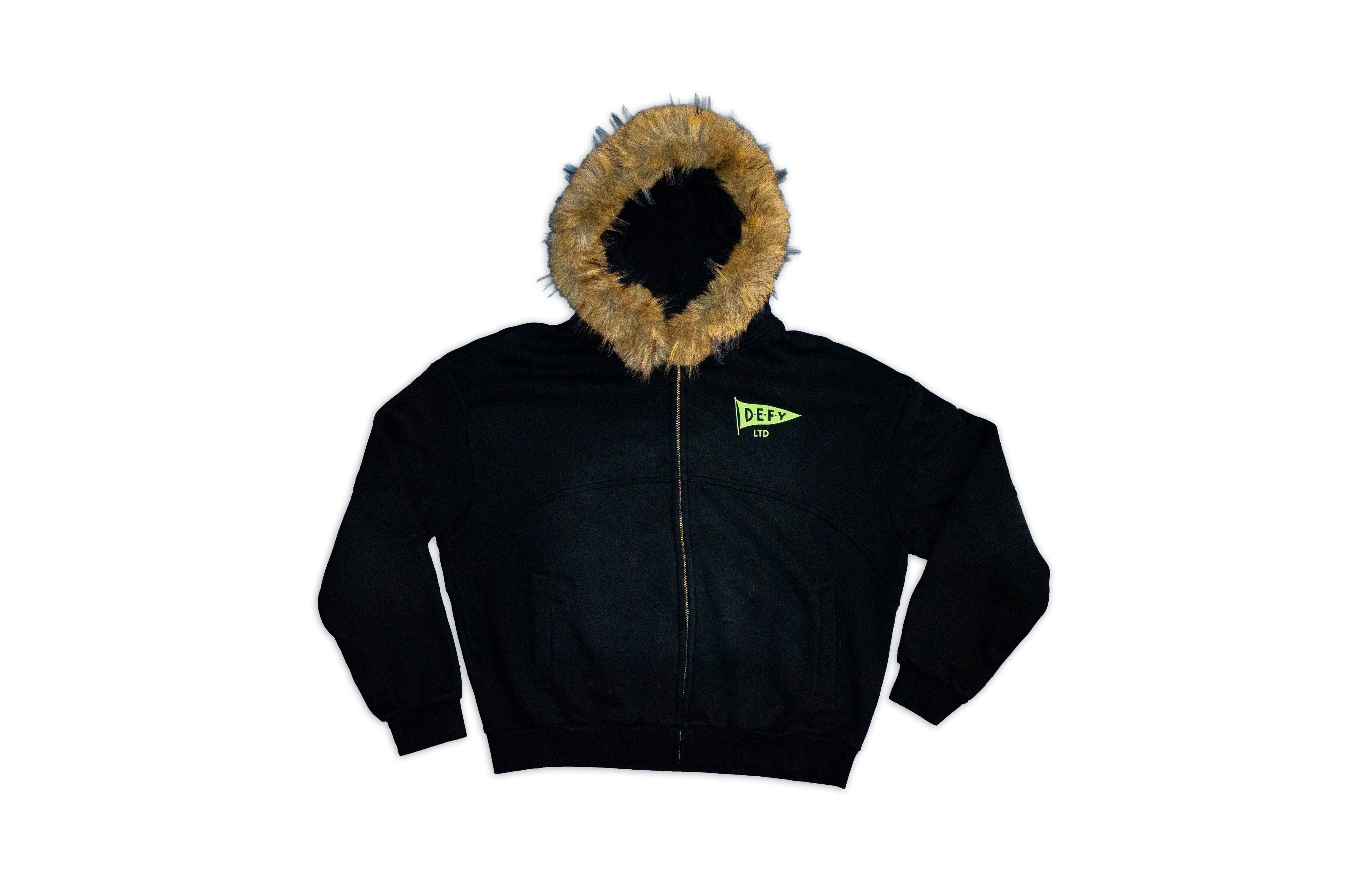 Grays Ferry—  Detachable Fur Hoodie