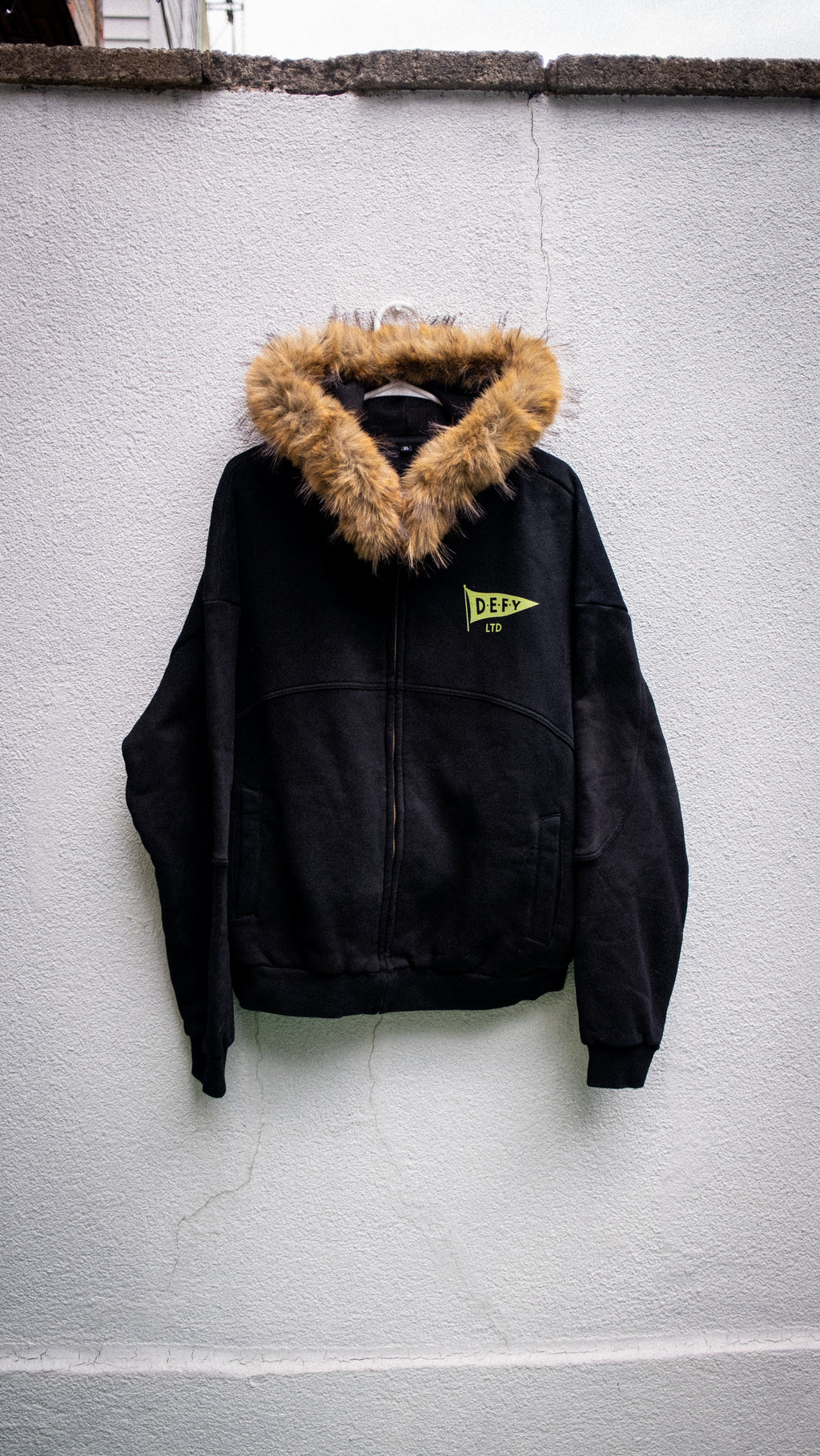 Grays Ferry—  Detachable Fur Hoodie