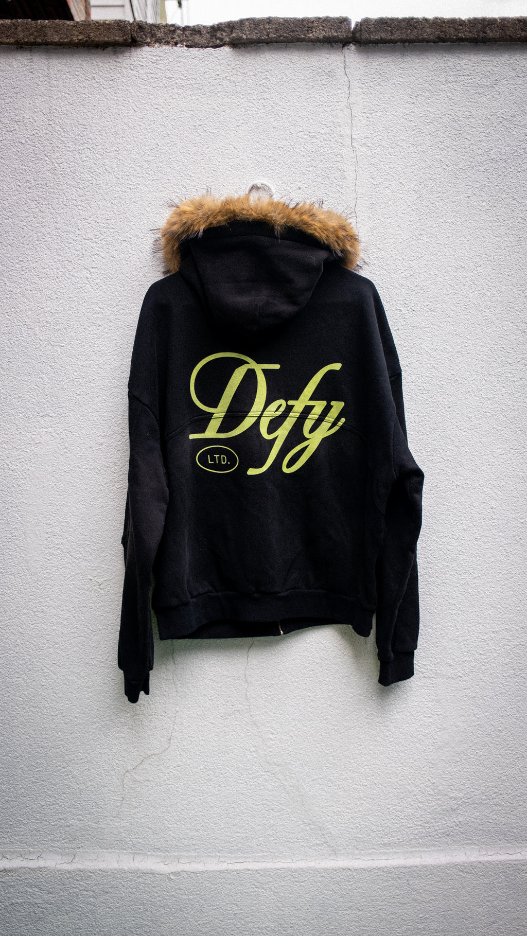 Grays Ferry—  Detachable Fur Hoodie