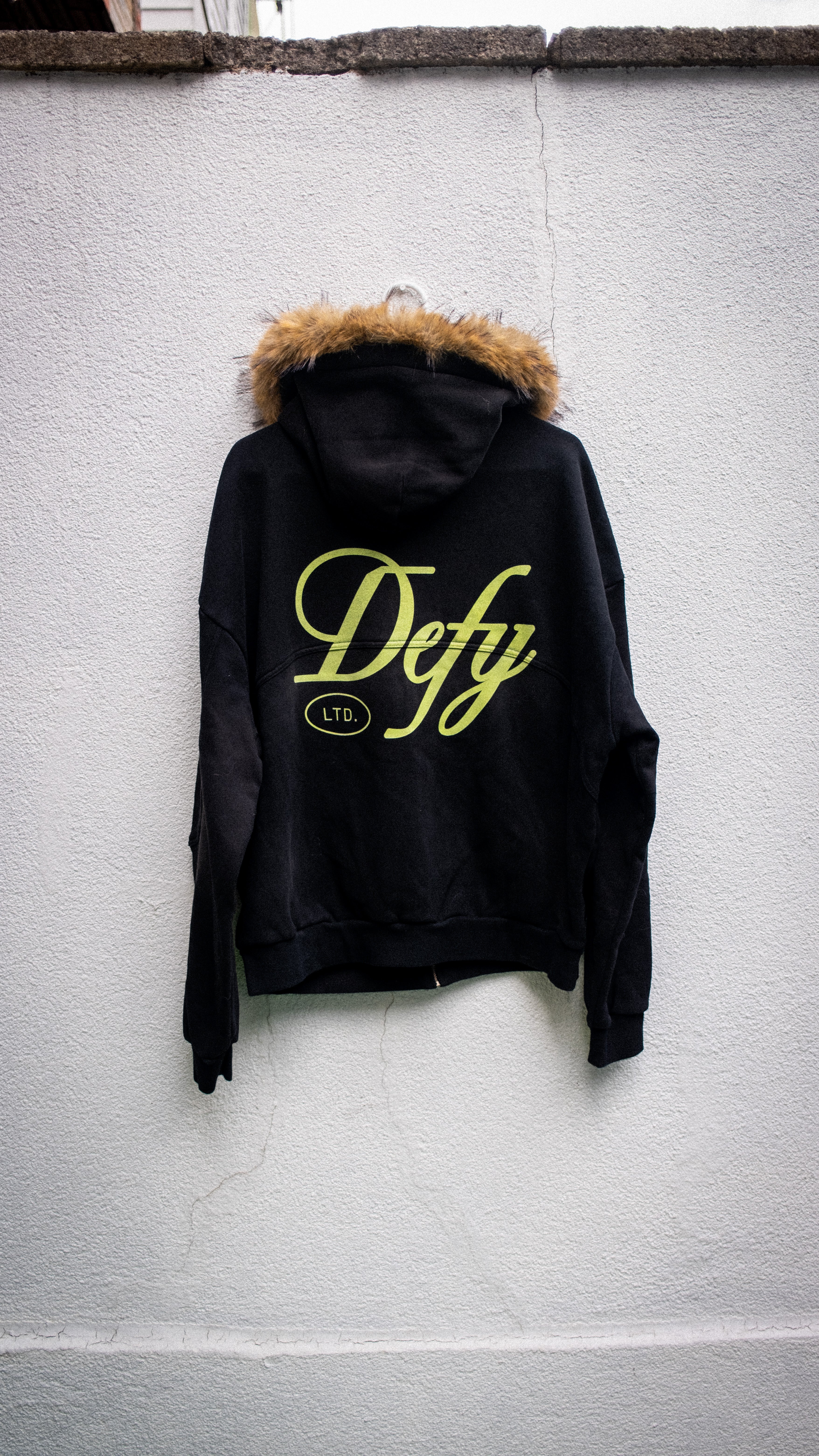 Grays Ferry—  Detachable Fur Hoodie