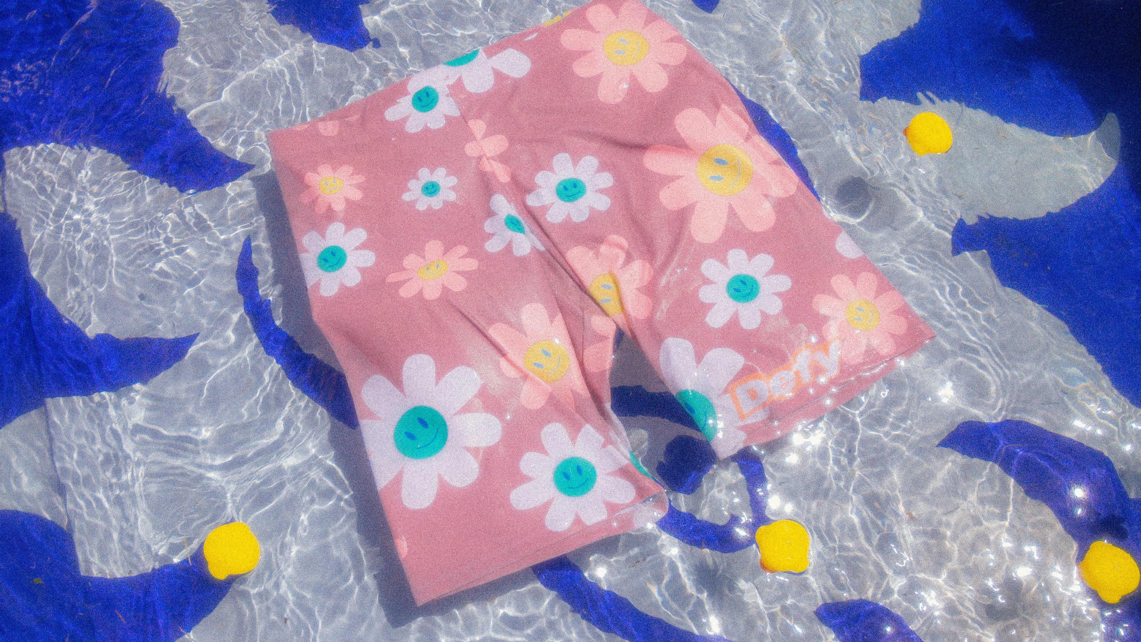 Flower Power Cycling Shorts