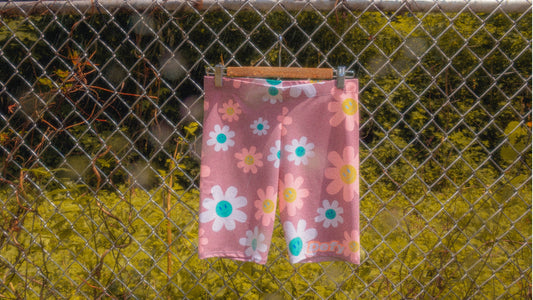 Flower Power Cycling Shorts